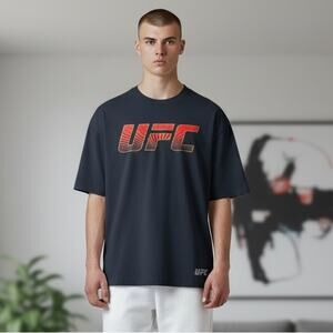 UFC Men’s Small Black Cotton T-shirt